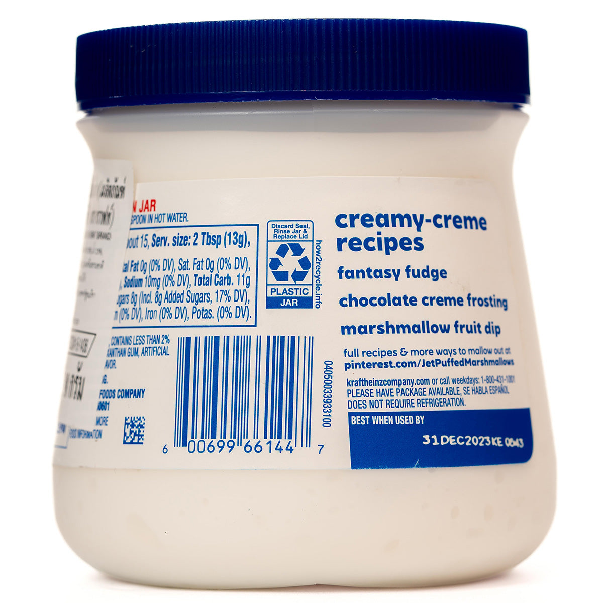 Kraft Jet Puffed Marshmallow Creme