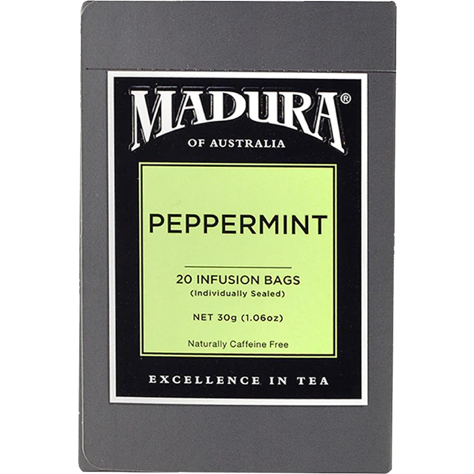 Madura Peppermint Tea Bags Caffeine Free