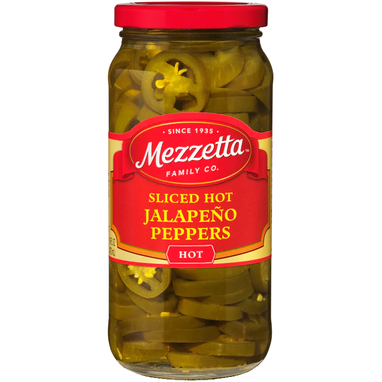 Mezzetta Deli Sliced Hot Jalapeno Pepper