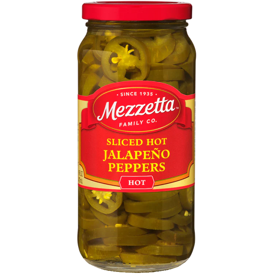 Mezzetta Deli Sliced Hot Jalapeno Pepper