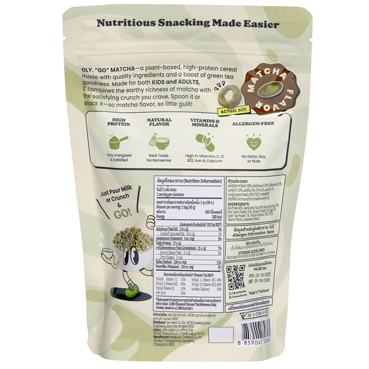 Oly High Protein Cereal Matcha