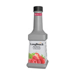 LongBeach Redberry pureé in a jar, perfect for dry grocery recipes, showing vibrant red berries and smooth texture.