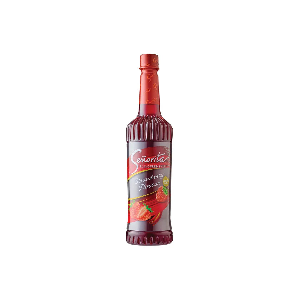 Senorita Syrup Strawberry Flavoured . X 1 750ml