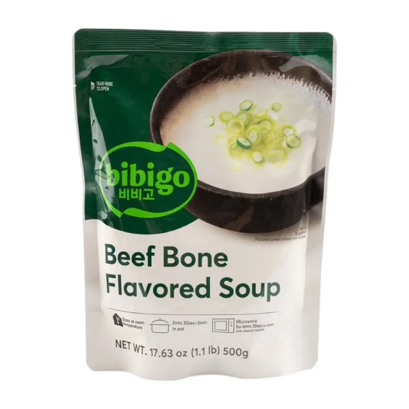 BIBIGO BEEF BONE FLAVORED SOUP 500g