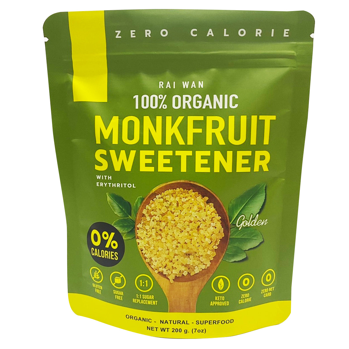 Rai Wan Golden Monk Fruit Sweetener