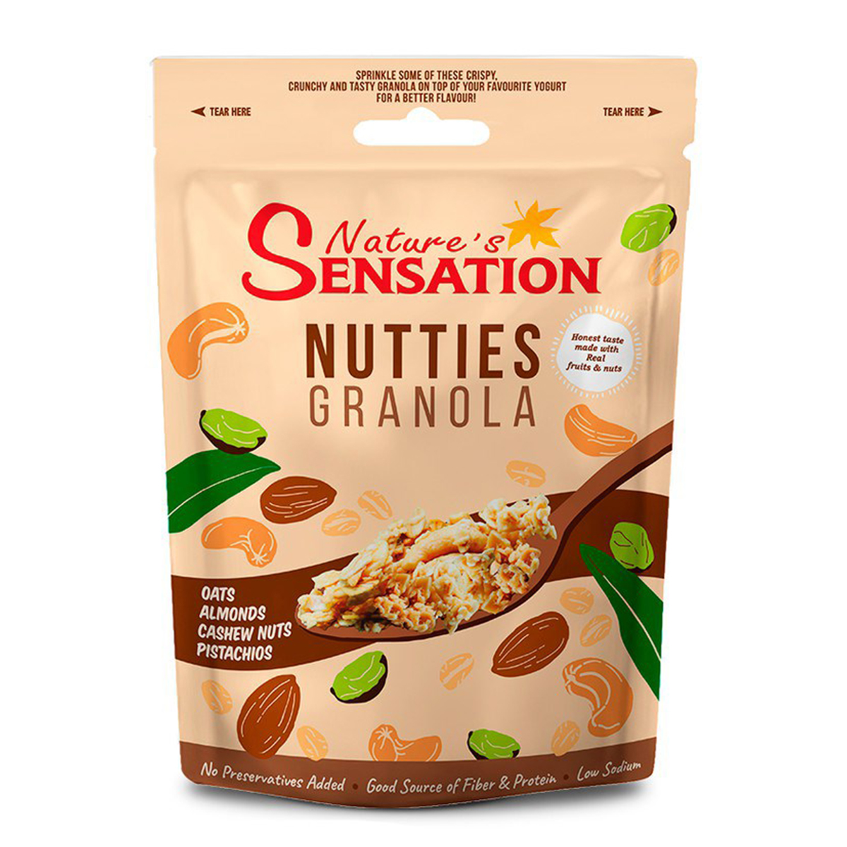Nature's Sensation Nutties Granola