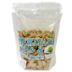 Heritage Honey Roasted Cashews, sweet and crunchy confectionery snacks, shown in a close-up image highlighting their golden honey glaze.