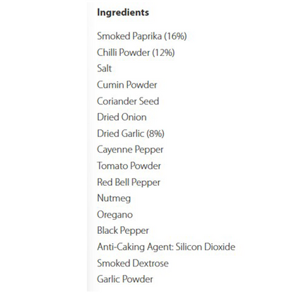 Sainsbury's Itc Fajita Seasoning