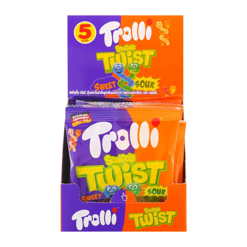 Trolli Gummy Squiggles Twist 12g x12