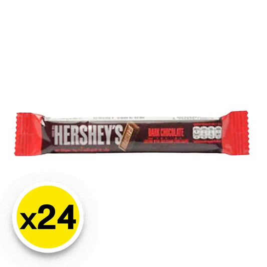 Hersheys Bar Dark Chocolate 15g x24
