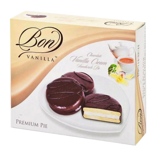 BON Chocolate Vanilla Cream Pie 12 Pcs 20g