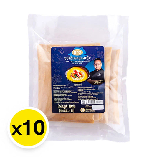 ARO Gold Frozen Cream Soup Crab And Shrimp x10
