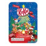 Kitkat seasonal festive chocolate break bar in 97.4g packaging, featuring the iconic KITKAT branding and holiday-themed design.