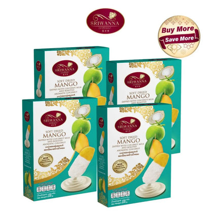 Sriwanna Set Soft Baked Mango Coated With Coconut Milk And