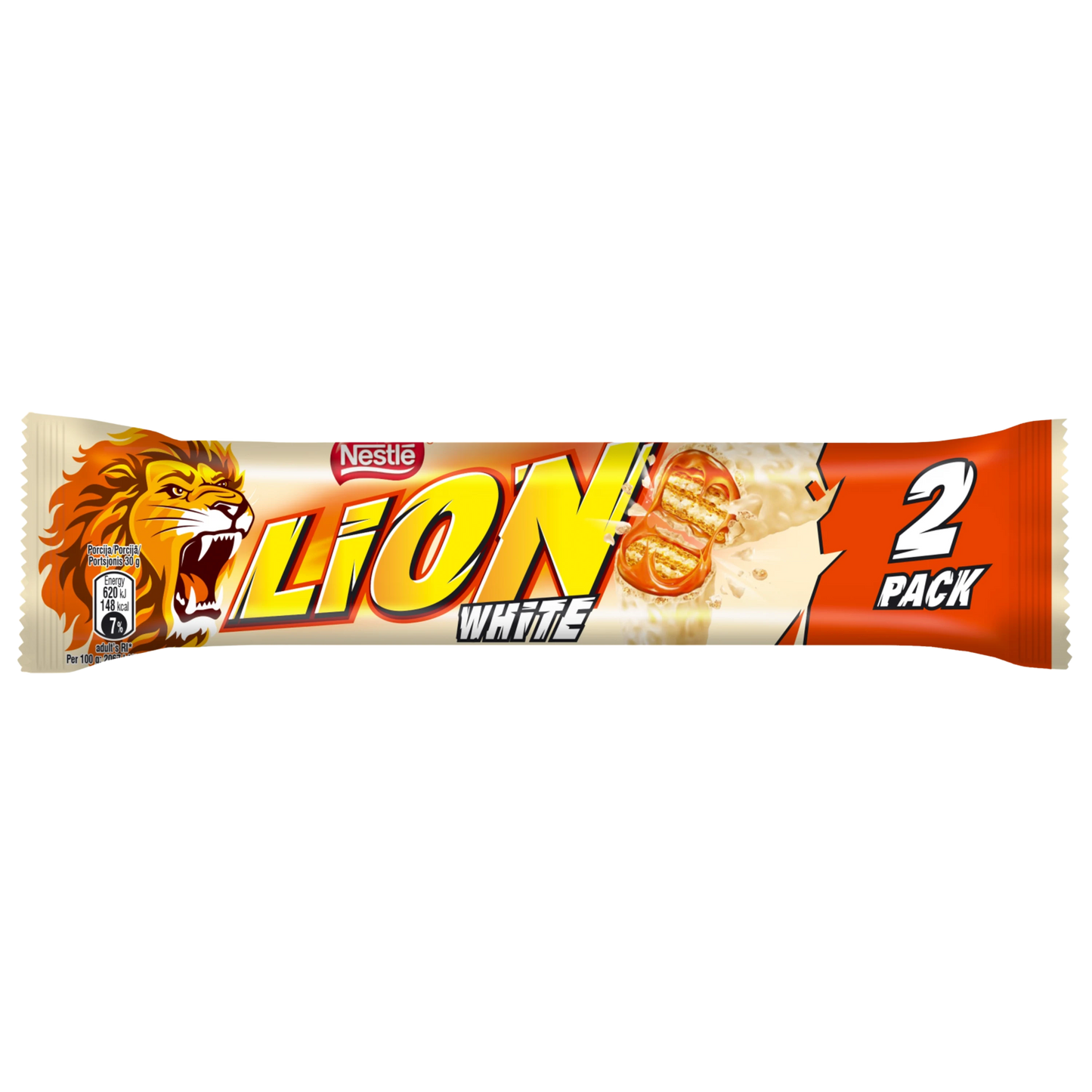 Nestle Lion White Chocolate Wafer Bar