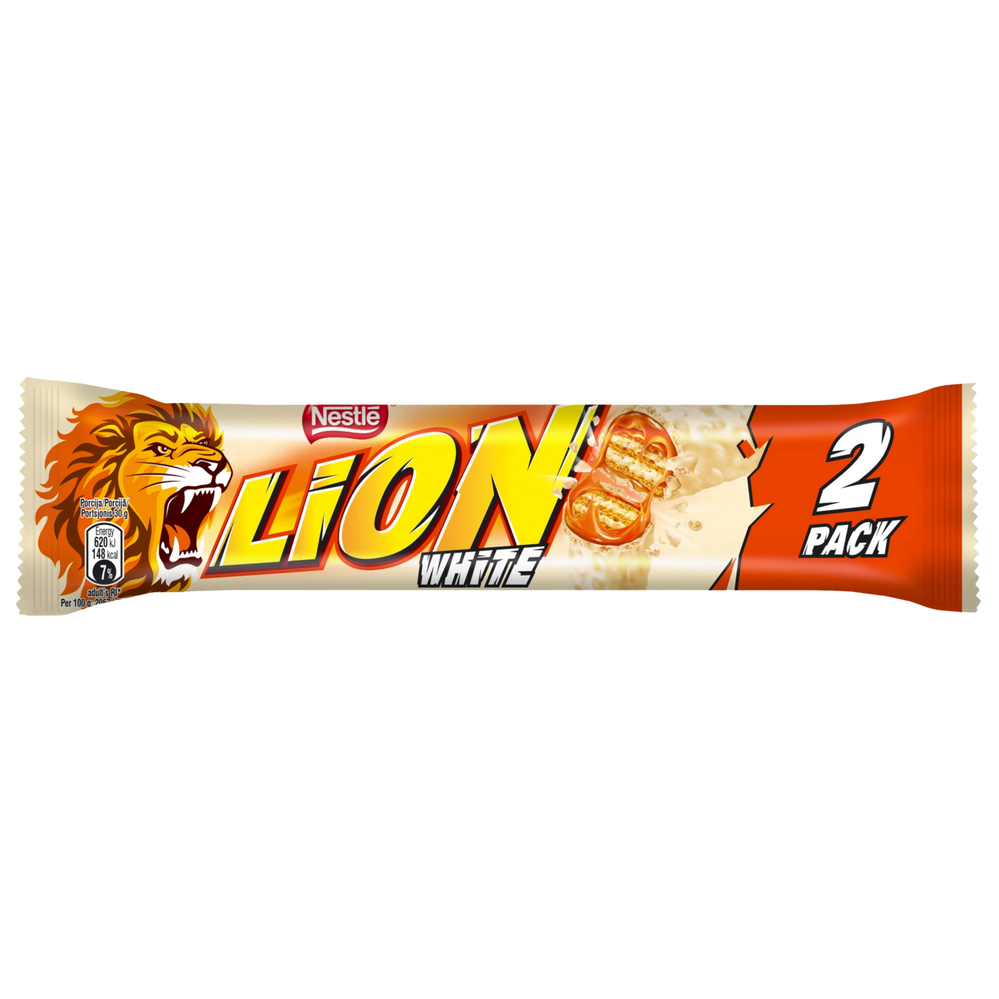 Nestle Lion White Chocolate Wafer Bar
