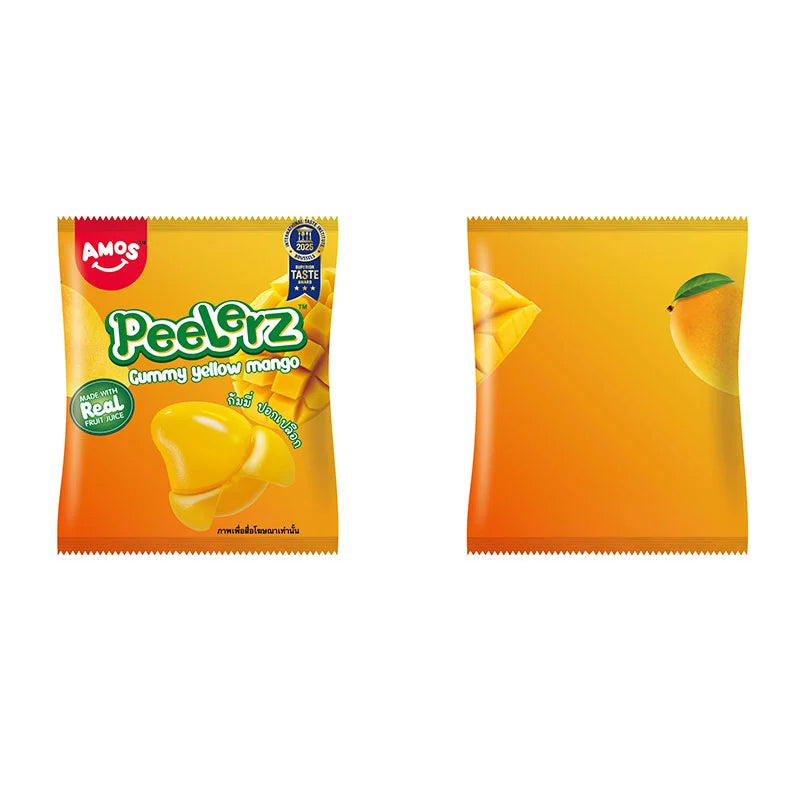 Amos Peelerz Gummy Assorted Fruit 608g