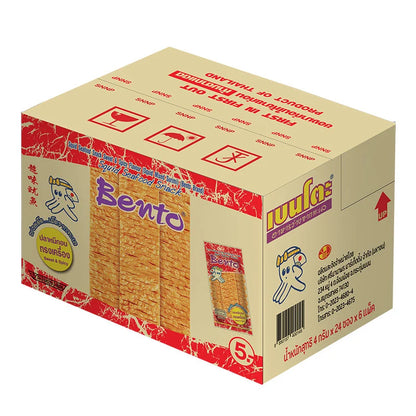 Bento Squid Seafood Snack Sweet & Spicy 4g x144