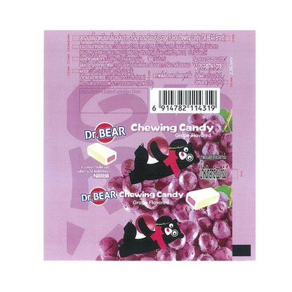 Dr.bear DR Bear Soft Candy Fruity Grape 22g x12