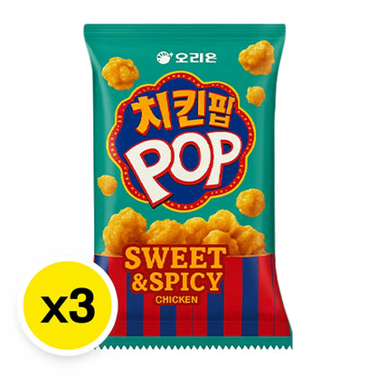Orion Chicken Pop Sweet & Spicy 81g x3