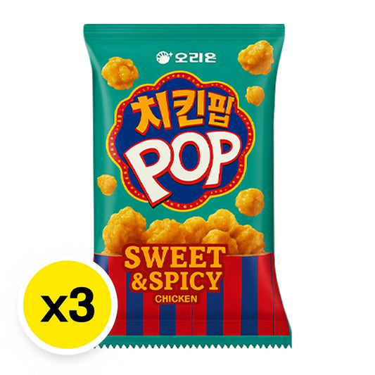 Orion Chicken Pop Sweet & Spicy 81g x3