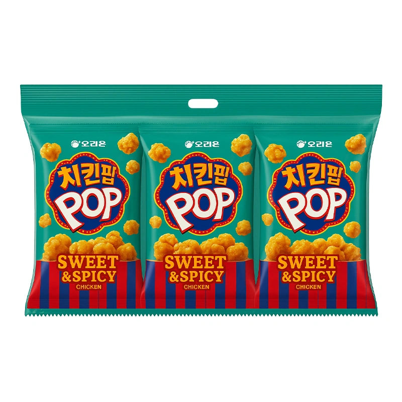 ORION Chicken Pop Sweet & Spicy 81g x3