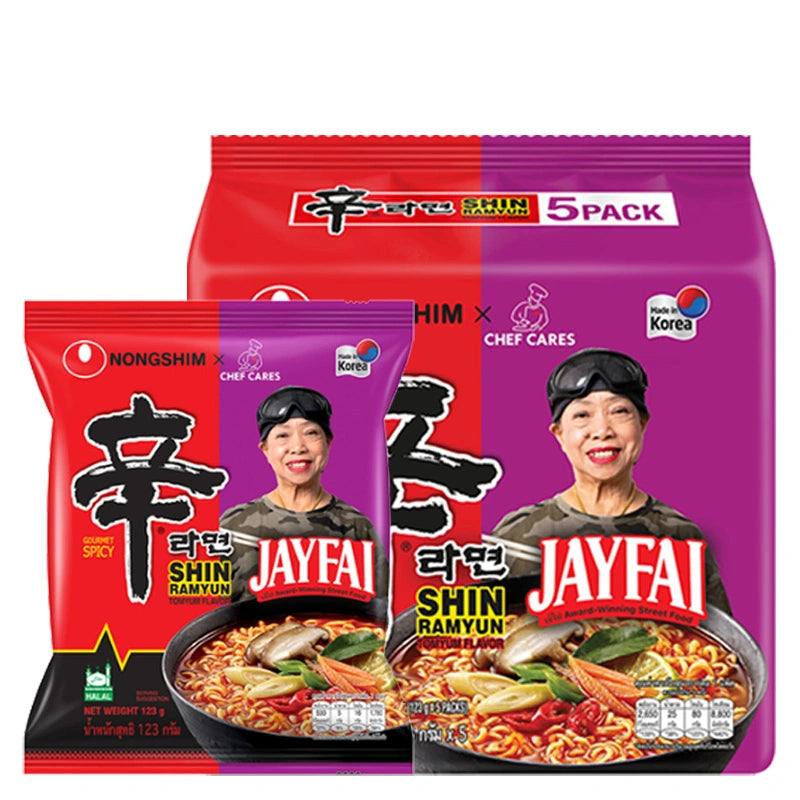 NONGSHIM Shin Ram Yun Jayfai 123g x5
