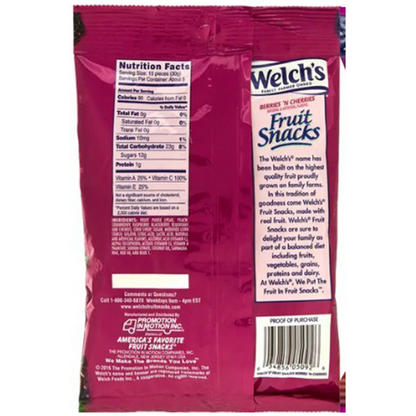 Welch's Berries 'N Cherries & Mixed Fruit