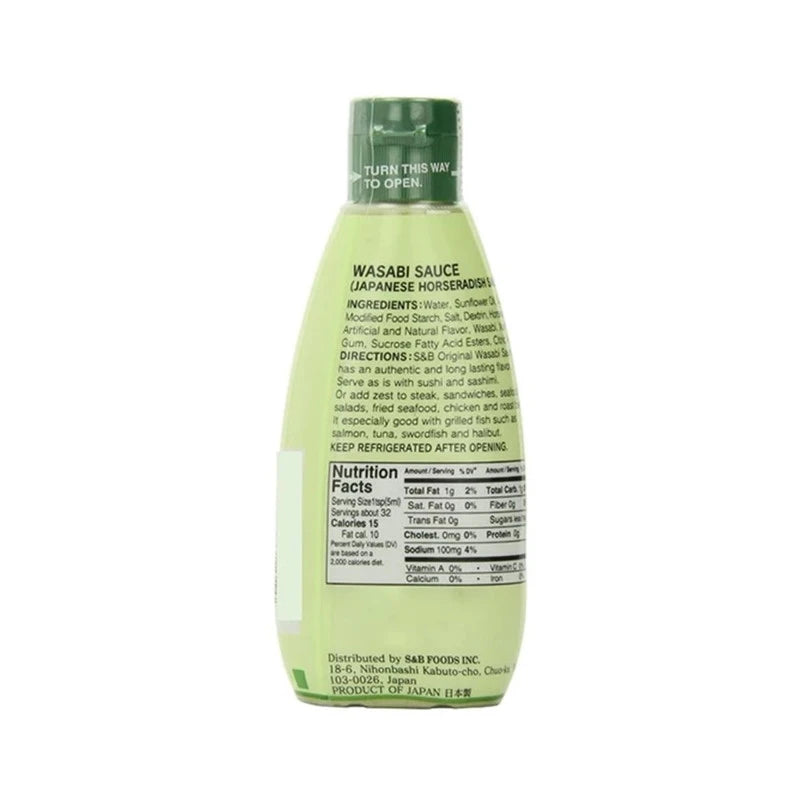 S & B Horseradish And Sunflower Oil Bottles 170g x4