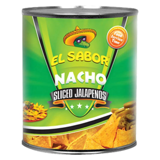 EL SABOR Nacho Sliced Jalapenos 2.9kg