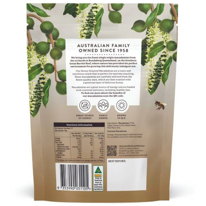 Macadamias Australia Honey Roasted Macadamias