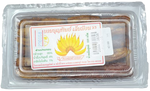 Dried banana slices from Wilai bakery, showcasing golden, chewy banana pieces in a natural, appetizing presentation.