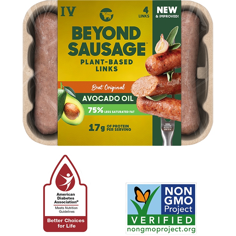 Beyond Meat Plant-Based Links Sausage Brat Original