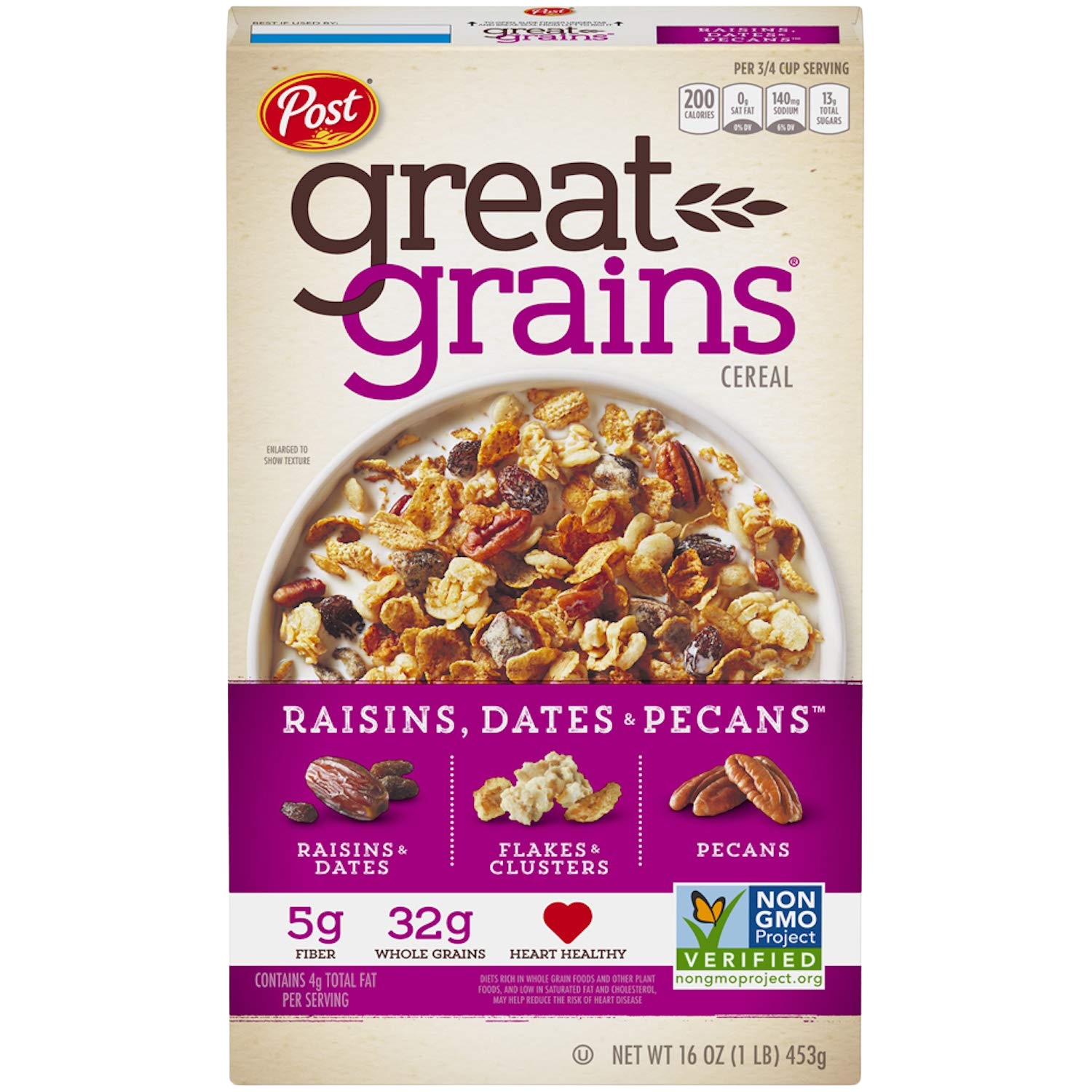 Post Great Grains Raisins, Dates & Pecans Cereal