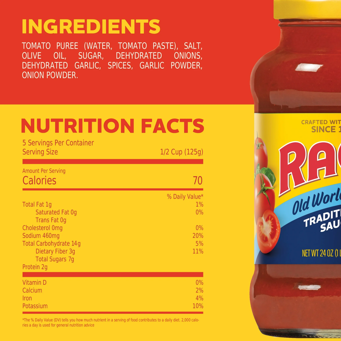 Ragu Traditional Pasta Sauce