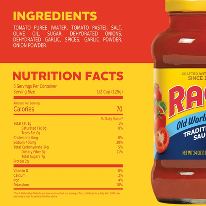 Ragu Traditional Pasta Sauce