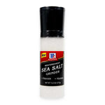 MCCORMICK Mediterranean Sea Salt Grinder 377g, dry grocery product with a clear view of the salt grinder and label on the packaging.