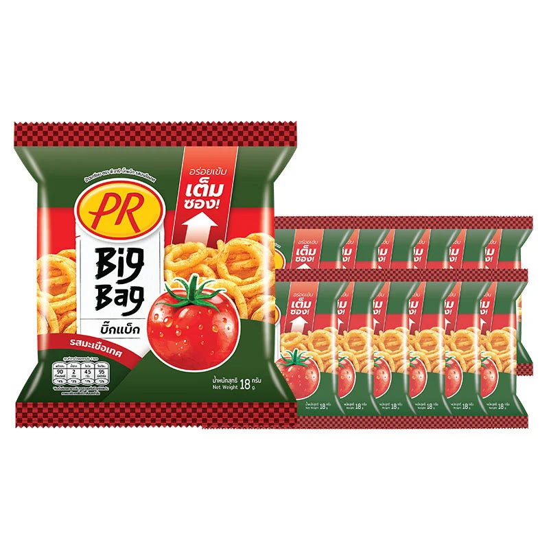PR Rice Cracker Tomato Flavour 18g x12