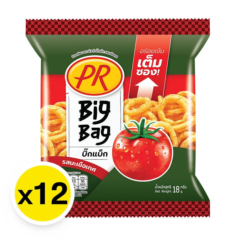 PR Rice Cracker Tomato Flavour 18g x12