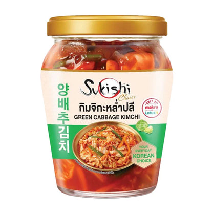 Sukishi Green Cabbage Kimchi 500g