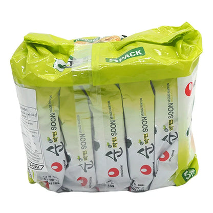 Nongshim Soon Veggie Noodle 112g x5