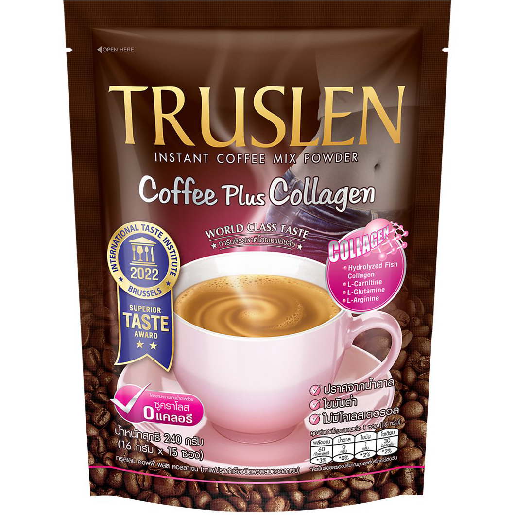 Truslen Coffee Plus Collagen 15 Pk