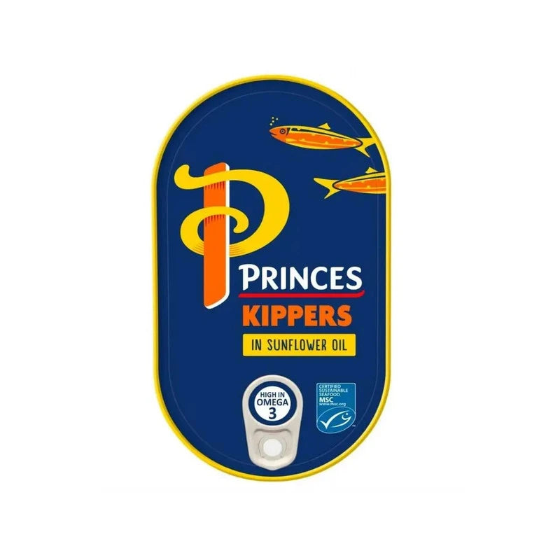 PRINCES Kipper Fillet In Sunflower Oil - Tin Can (made In