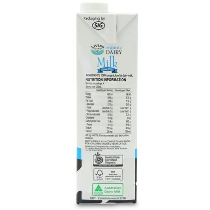 Living Planet Low Fat Dairy Milk