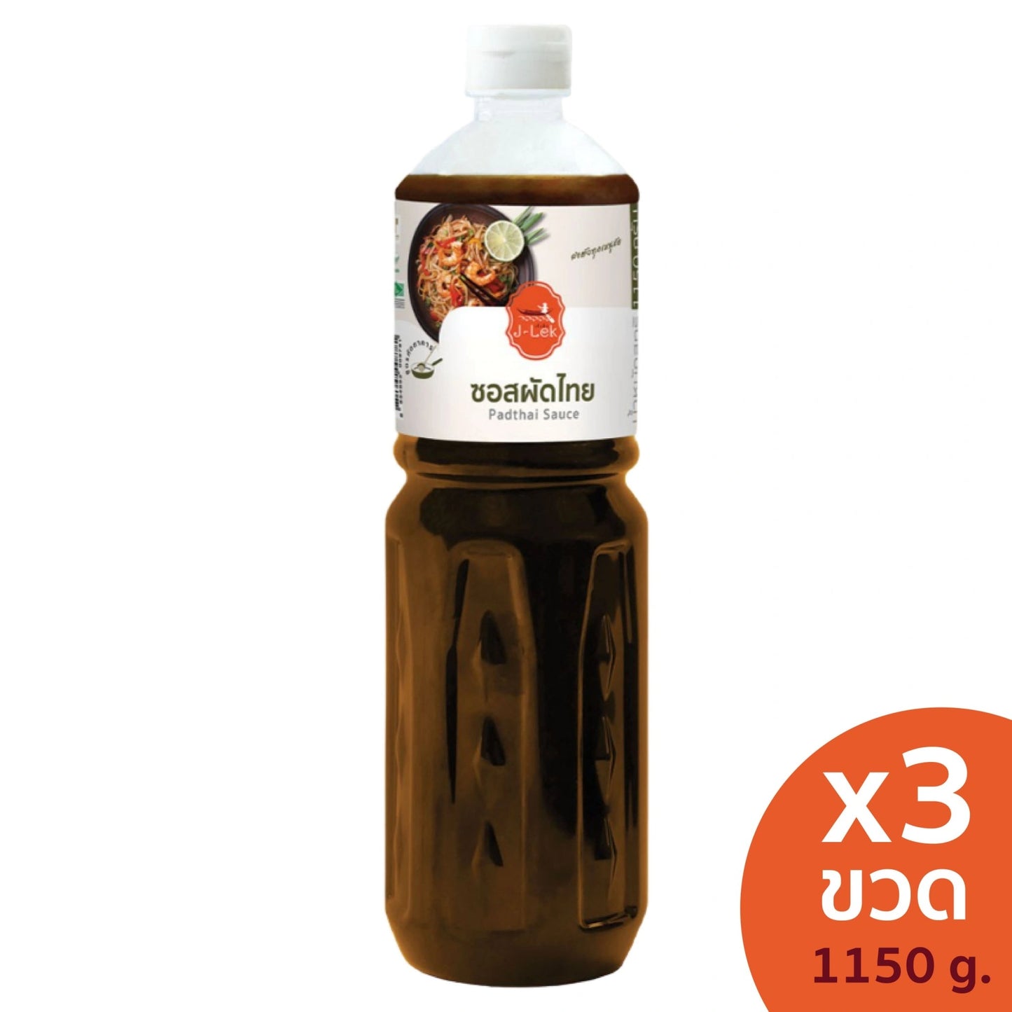 J-lek Pad Thai Sauce Bottles 1150g