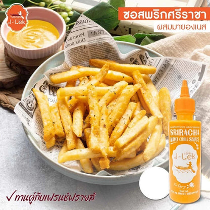 J-lek Sriracha Chili Sauce Mixed With Mayonnaise Bottles 240g