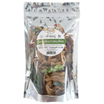 Chaokhunpoo Crispy Fish Thai Herbs flavor confectionery snack with crunchy texture and herbal seasoning.