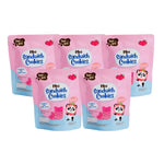 Mini sandwich cookies from Tiny Bite snack confectionery, showing small layered cookies with creamy filling on a neutral background.