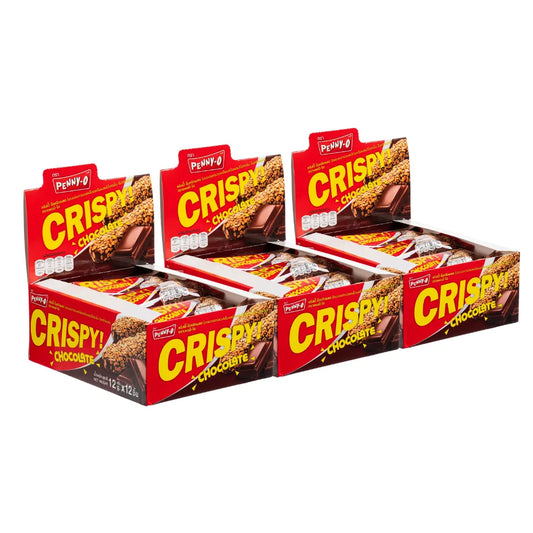 Pennyo Penny-O Crispy Snacks Coated With Oat Chocolate Cream 12