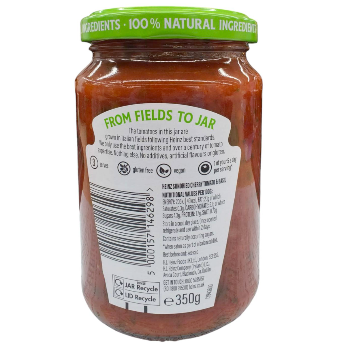 Heinz Sundried Cherry Tomato & Basil